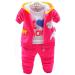 Yao Baby Girls 3 Piece Sets T Shirt Vest and Pants 3-4 Years Red