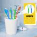 BYXG Dental Floss Holder - 2 Pack Dental Floss Fork for Effective Teeth Cleaning | International Shipping Available - Buy Online on GoSupps.com