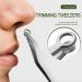 dijiusidy Nose Hair Trimming Tweezers Nasal Hair Trimmer Tweezers Wear-Resistant Waterproof Eyebrow Trimmers Cleaning Tools - Buy Online on GoSupps.com