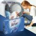 Lenor 6 x 34 pack Tumble Dryer Sheets With Welari Thank You Card Fresh Laundry Fragrance Spring Blue Clothes Washing Scent (204sheets) - Buy Online on GoSupps.com