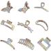 xbiez Elegant Hair Clips with Aurora Butterfly Hair Claw Clip Princess at Large Strong Hold Catch Barrettes Hair Styling Tool Colorful big butterf - Buy Online on GoSupps.com
