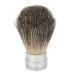 Portable Beard Brush Best Bristle Hair Brush Mustache Brush Beard Shaving Tool for Men Barber Shop Tools Metal Handle