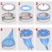 Diaper Waste Refill Bags - Sustainable Use Kids Waste Bags 10 Packs | Leak-proof Sustainable Anti-Odor Effect Cat Litter Refill Garbage Bag For Home - Buy Online on GoSupps.com