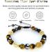 Triple Protection Bracelet for Prosperity, Money, Business Goals | Citrine, Tiger Eye, Hematite Bracelet Set - Buy Online on GoSupps.com