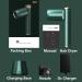 Cordless Hair Dryer with Nozzle Portable Travel Blow Dryer with Charging Base Rechargeable Cold/Hot Wind 23400mAh Built-in Battery for Home & Travel - Buy Online on GoSupps.com