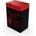 Neptune Replacement Emergency Lighting Battery for Lithonia ELB06042 - 6V 4.5Ah SLA for International Shipping - Buy Online on GoSupps.com