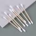 Baqi 1200 Biodegradable Bamboo Cotton Swabs - Double Head Natural Wood Ear Cleaning & Makeup Tool - Buy Online on GoSupps.com