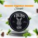 VIKING KING BEARD CO. All-Natural Beard Balm - Black | Lemongrass Tea Tree Mint & Cedarwood | International Shipping - Buy Online on GoSupps.com