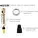 Premium French Presta-Verand Sclaverand Bicycle Valve Replacement Set | Valve Insert Key Cap & Auto-Valve Adapter - Tubeless Tool Kit - Buy Online on GoSupps.com