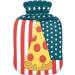 USA Flag Naanle Hot Water Bottle with Cover | 1L Heat Therapy for Pain Relief - Perfect for Bed Hand & Foot Relief - Buy Online on GoSupps.com