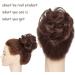 Scrunchie Bun Short Messy Hair Updo Hairpiece - Dark Brown & Auburn 35g - Buy Online on GoSupps.com