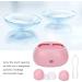 Portable Automatic Contact Lens Cleaner - High Frequency Vibration Quick Clean | Travel-Friendly Pink - Buy Online on GoSupps.com