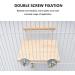 2pcs Bird Platform Stand Wooden Platform Play Exercise Stands Parrot Perches and Swing Bird Cage Toys Wood Swing Ferris Wheel Chewing for Parakeet Cockatiel Conure(size:1set) - Buy Online on GoSupps.com