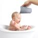 GanEn Baby Bath Rinse Cup - Cute Frog Shape Hair Shampoo Rinser for Toddlers (Grey) - Buy Online on GoSupps.com