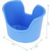 TopQuaFocus Earwax Removal Basin Set - 3pcs Cleaner Basins in White and Blue - 18 Piece Earwax Remover Kit - Buy Online on GoSupps.com