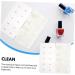 VINTORKY 1 Set Nail Set Kit De Manicura Cosmetology Kit Nails Nail File Strips Acrylic Nail Tips Fake Nail Trimming Supplies Manicuring Tools Manicure Clippers Fingernail Full Cover Plastic 13X7cm Assorted Color 3 - Buy Online on GoSupps.com