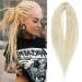 15 Strands Double ended Dreadlocks Extensions 20 Blonde Soft Synthetic Faux Dreads Reggae Crochet Braided Dread Extensions Double Ended DE-613#