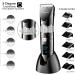HATTEKER Pro Cordless Mens Hair Clippers Rechargeable Hair Trimmer Electric Beard Trimmer for Men Waterproof Haircut Kit USB Rechargeable - Buy Online on GoSupps.com
