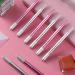 yixue 50 Count Microblading Pens Manual Eyebrow Pencils Microblading Supplies Aluminum Microblading Hand Tools for Cosmetics Easy Install A Silver&pink - Buy Online on GoSupps.com