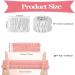 Microfiber 3pcs Face Wash Headband and Wristband Set for Skincare - Pink - Buy Online on GoSupps.com