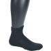 Yomandamor Non-binding Diabetic Ankle Socks for Men - 5 Pairs, Seamless Cushioned Cotton, Size 10-13, Black - Buy Online on GoSupps.com
