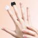 Sibba 2-Piece Loose Powder Puffs with Finger Holder - Soft Makeup Setting Triangle Face Cushion for Beauty Blender - Portable Cosmetics Sponge for Foundation - Small Head Storage Brush Included - Buy Online on GoSupps.com