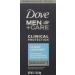 Dove Men + Care Clinical Protection Antiperspirant Deodorant Solid Clean Comfort 1.70 oz (Pack of 4)