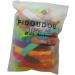 100 Assorted Solid Color No Crease Hair ties for Women Girl's Ponytail Holder - Buy Online on GoSupps.com
