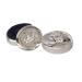 Silver-Plated Curl Tin & Tooth Tin Bear Gift Set - Engraved Twinkle | International Shipping - Buy Online on GoSupps.com