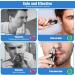 YuYuZoe nose and ear hair trimmer professional ear and nose hair trimmerBattery operatedwith LED power indicator painless eyebrow and facial hair trimmerunisex Battery not included Nose Trimmer Set B - Buy Online on GoSupps.com
