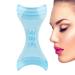 Pochoir pour Eyeliner Tampon En R sine R utilisable Guides D'Aide Pour Pochoirs De Maquillage Des Yeux - Pour Femmes Filles D butantes Salon Voyage Mariage Bureau F te Anniversaire Eyeliner d flecteur bleu