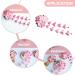 Gadpiparty Japanese Hair Accessories Hair Accessory Tassel Hairpins Floral Hair Clip Hair Ornament Flower Hair for Weddings Hanfu Hair Accessories Alloy Women's Pink Manual Clip - Buy Online on GoSupps.com