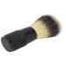 Jauarta Foaming Beard Brush - Black Alloy Handle Soft Synthetic Bristles for Men | International Shipping Available - Buy Online on GoSupps.com