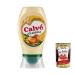 Italian Gourmet E.R. Calv Classic Mayonnaise 250ml with Sunflower Seed Oil Ideal for Sandwiches and Canap s No Preservatives and Sugar Gluten Free Vegetarian + Italian Polpa Gourmet 400g