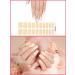 Kalolary 20PCS Nail Adhesive Wrap Nail Gel Polish Strips Full Wraps Nail Polish Stickers Cured Gel Nail Strips Self-Adhesive Gel Nail Wrap Stickers Decals(UV/LED Lamp Required) (Milk White) - Buy Online on GoSupps.com