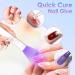 Funfe Mini UV Nail Lamp - Portable 3W Handheld Nail Dryer for Gel Nails - Professional Resin Curing LED Light - Type C Charger - White - Buy Online on GoSupps.com