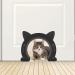 ikuso Large Interior Cat Door - 10.55 x 2.45 x 9.05 Indoor Pet Door for Cats - Buy Online on GoSupps.com