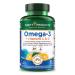 Purity Products - Omega-3 Plus Vitamin C & D 60 softgels