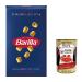 Italian Gourmet E.R. 5 x Barilla Ditaloni Lisci pasta no. 46 Italian noodles 500g + Italian gourmet polpa 400g