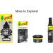 Little Trees Car Freshener Black Ice 10-Pack - Long-Lasting Scent for Your Vehicle - Buy Online on GoSupps.com