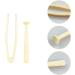 4 Pack Contact Lens Remover and Inserter Tool for Soft Lenses Portable Contact Lens Applicator with Tweezers & Storage Case for Outgoing Travelling - White & Yellow - Buy Online on GoSupps.com