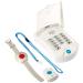 HELP Dialer 700 with Necklace and Wrist Panic Buttons - No Monthly Fees Medical Alert System