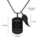 Personalized Pet Cremation Urn Necklace - Custom Photo & Text Engraved Dog Ashes Keepsake Holder - Memorial Cat or Dog Tag Urn Necklace - Buy Online on GoSupps.com