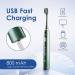 Sonic Electric Toothbrush for Adults | 5 Whitening Modes | Soft Dupont Bristles | 60 Days Battery Life | Travel Friendly | Green - Buy Online on GoSupps.com