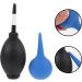2pcs Rubber Ear Cleaning Bulb | Hand Syringe for Ear Washing | Adult Blue Black Squeeze Bulb - Buy Online on GoSupps.com