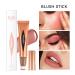 Cream Contour Beauty Wand & Highlighter - Silky Blush Stick & Liquid Bronzer for Flawless Makeup | International Shipping - Buy Online on GoSupps.com