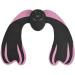 Ems Gluttes Workout Device - Black & Pink Muscle Stimulator for Butt Lifting & Shaping - Buy Online on GoSupps.com