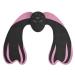 Filfeel Hip trainer massager for lifting the buttocks massager for stimulation of the hip muscles at home office training device black+pink