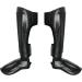 Boxing Muay Thai Shin Guards - Padded Leg Protective Gear for MMA, Kickboxing, Sparring - Black Medium - Buy Online on GoSupps.com