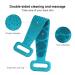 2020 New Dual-Sided Silicone Body Scrubber Brush for Deep Cleaning and Exfoliating - Green - Buy Online on GoSupps.com